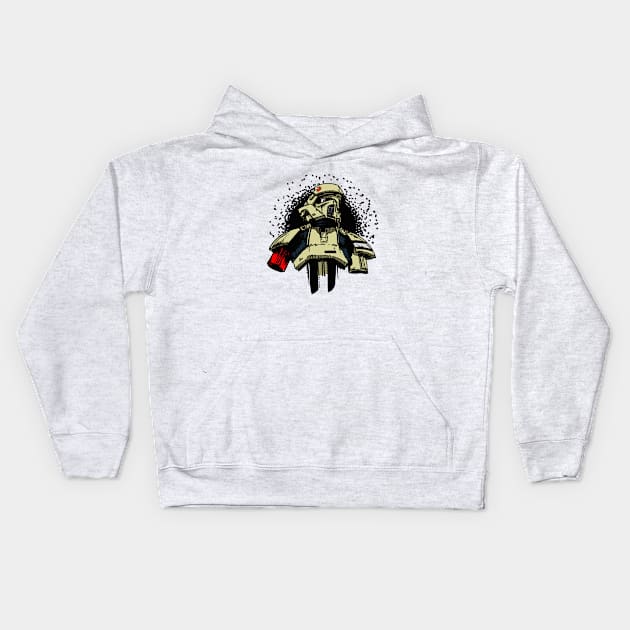 Beach trooper Kids Hoodie by the_vtwins